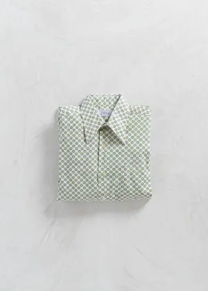 Vintage 1970s Long Sleeve Patterned Button Up Shirt Size S/M