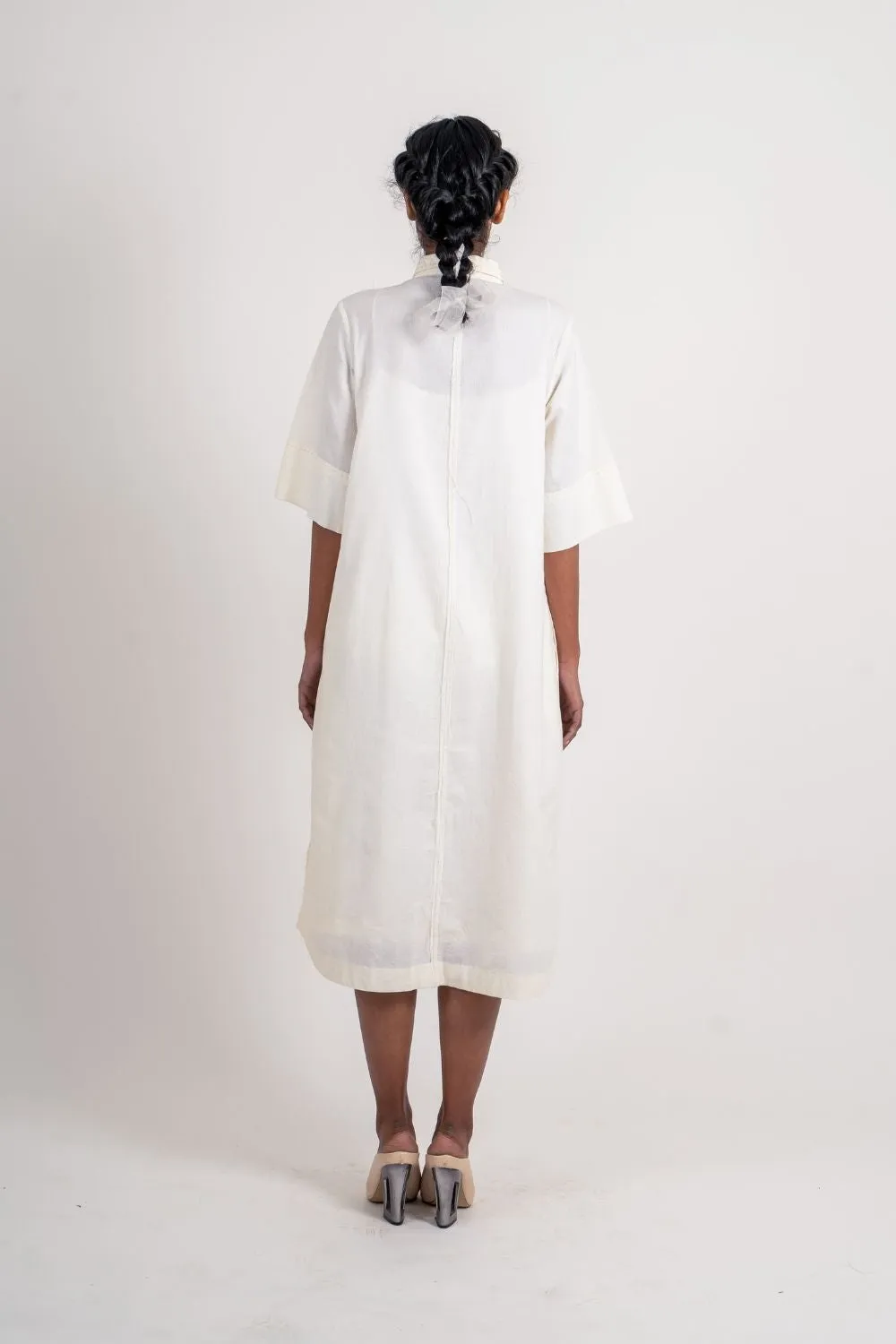 White Textured Shirt