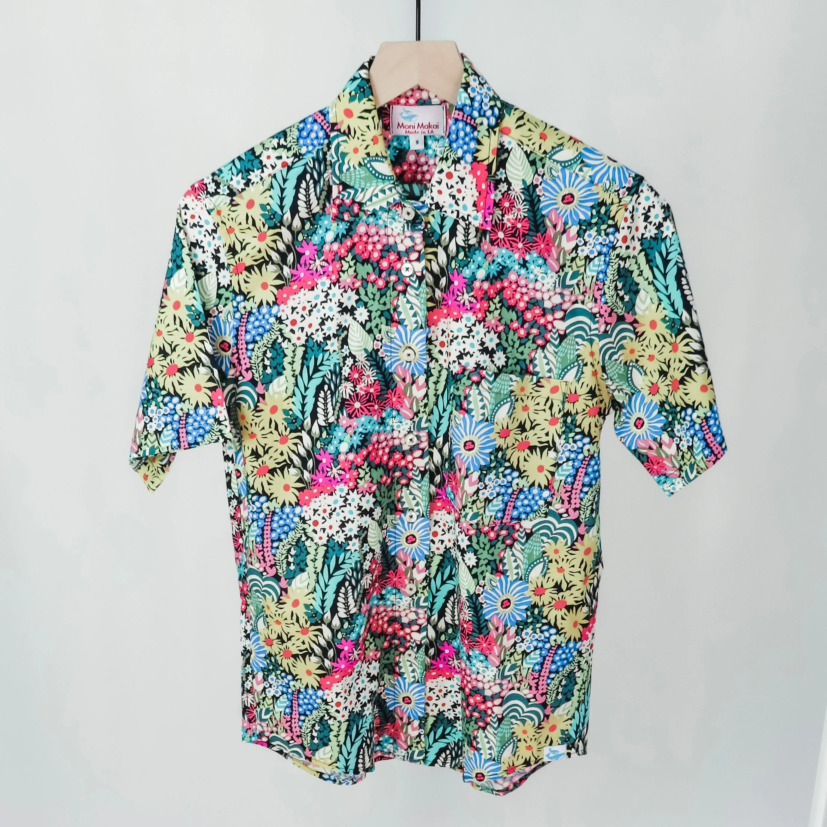 Women's Rancho shirt in Garden Party