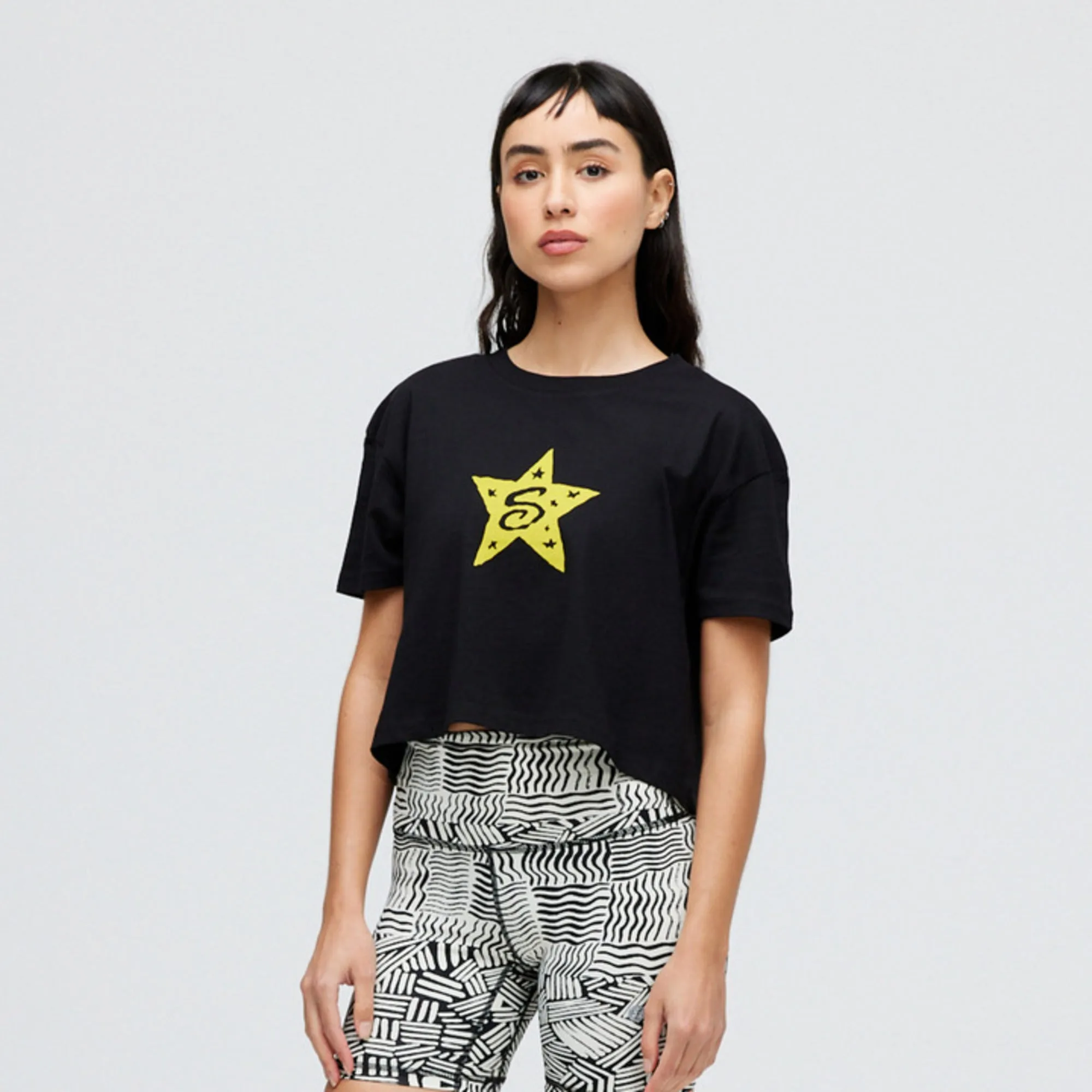 WOMEN'S STAR POWER CROP T-SHIRT